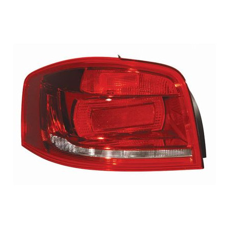 Feu arrière gauche sans partie éléctrique