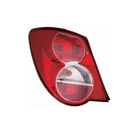 Feu arrière gauche sans partie éléctrique