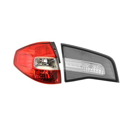 Feu arrière gauche sans partie éléctrique