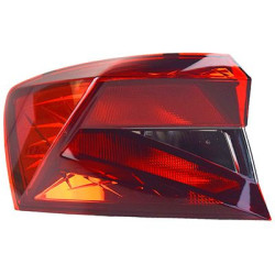 Feu arrière gauche sans partie éléctrique partie extérieure