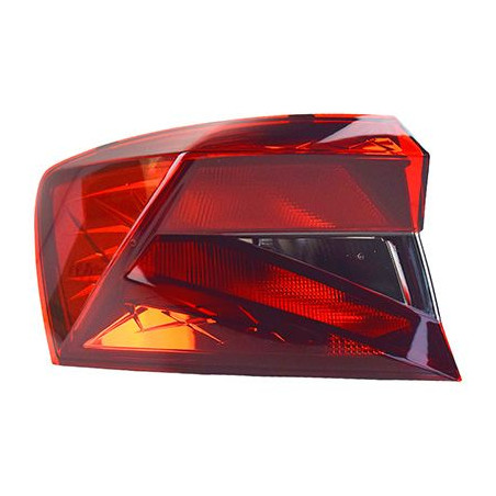 Feu arrière gauche sans partie éléctrique partie extérieure