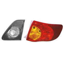 Verre extérieur feu arrière droit