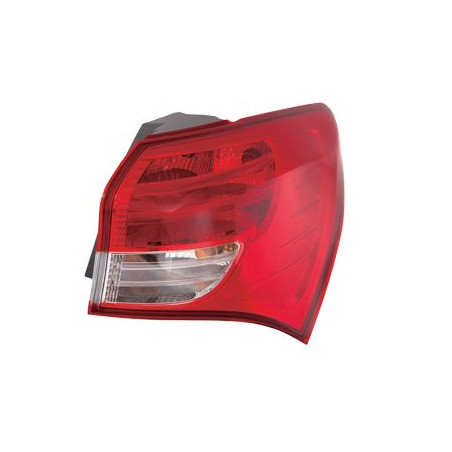 Verre extérieur feu arrière droit