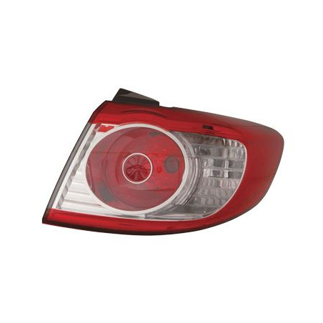 Verre extérieur feu arrière droit