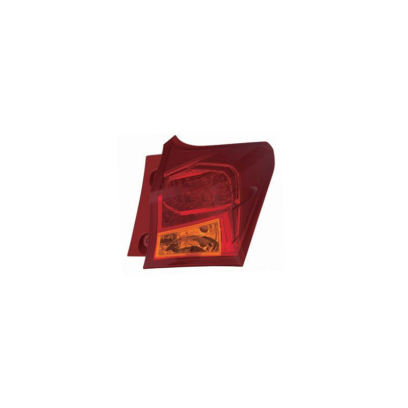 Verre extérieur feu arrière droit