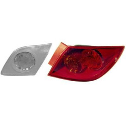 Verre extérieur feu arrière droit