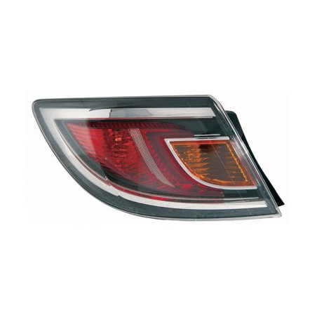 Verre extérieur feu arrière droit