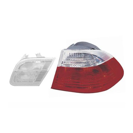 Verre extérieur feu arrière droit