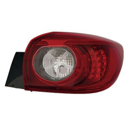 Verre extérieur feu arrière droit