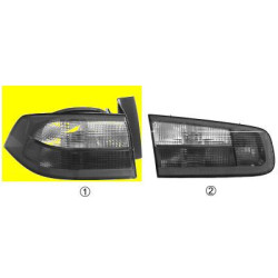 Verre extérieur feu arrière droit