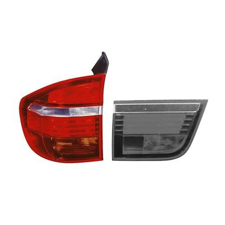 Verre extérieur feu arrière gauche