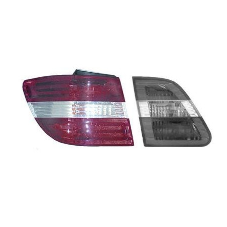 Verre extérieur feu arrière gauche