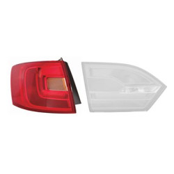 Verre extérieur feu arrière gauche