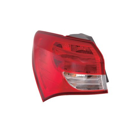 Verre extérieur feu arrière gauche