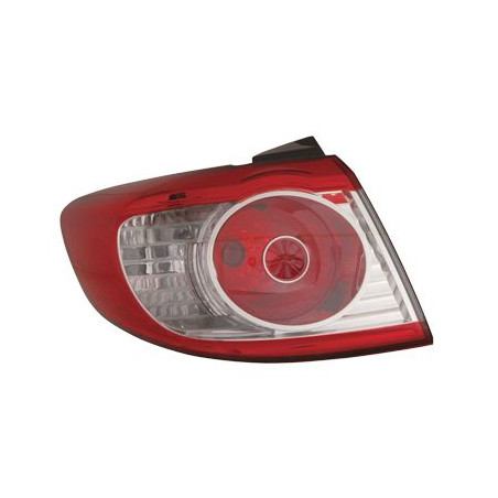 Verre extérieur feu arrière gauche