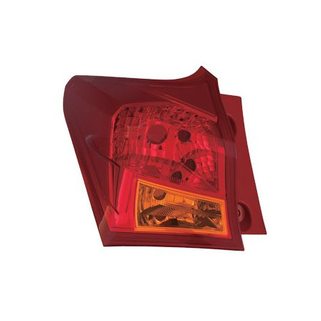 Verre extérieur feu arrière gauche