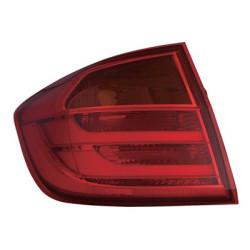 Verre extérieur feu arrière gauche