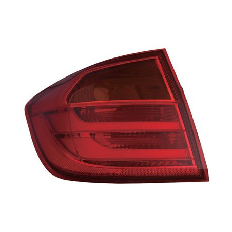 Verre extérieur feu arrière gauche