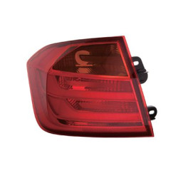 Verre extérieur feu arrière gauche
