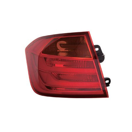 Verre extérieur feu arrière gauche