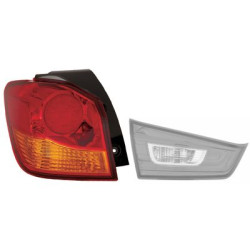 Verre extérieur feu arrière gauche