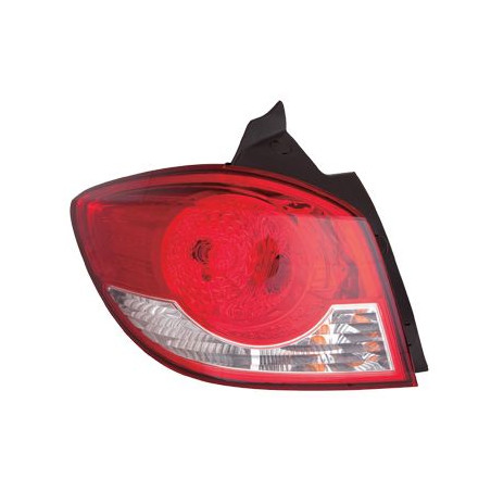 Verre extérieur feu arrière gauche