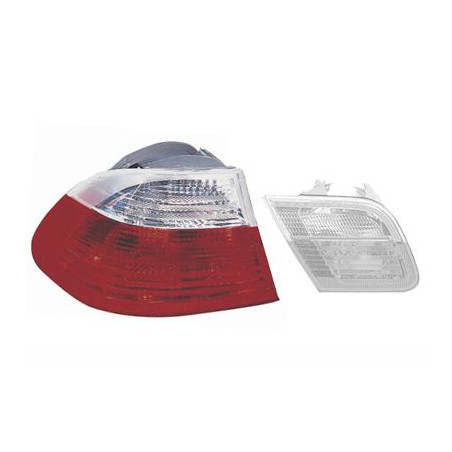 Verre extérieur feu arrière gauche