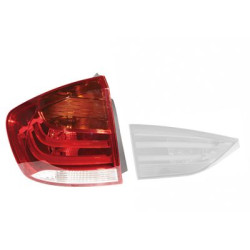 Verre extérieur feu arrière gauche