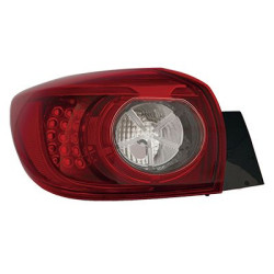 Verre extérieur feu arrière gauche