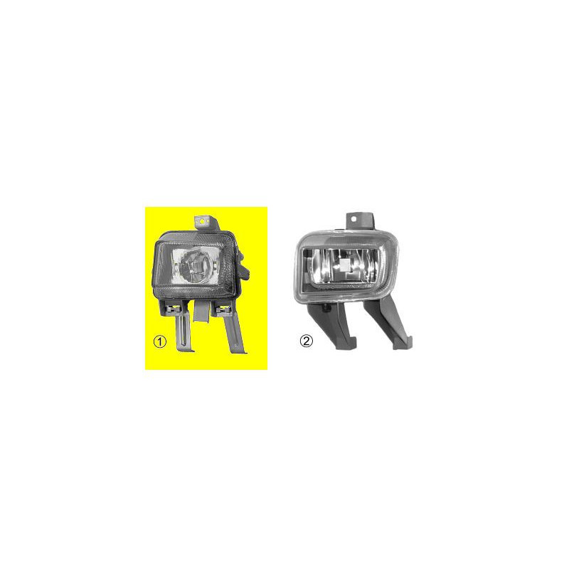 Feu anti brouillard droit