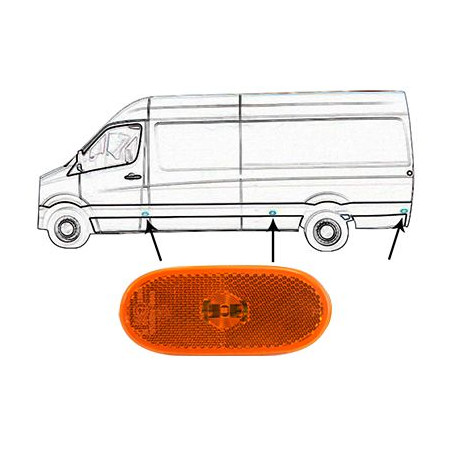 Feu position lateral droit ou gauche