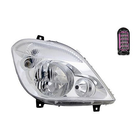 Phare double avant droit