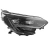 Phare double avant droit -20 led valeo cadre  noir (type rs)