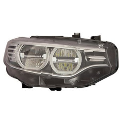 Phare double avant droit -3-17 led  réglage électrique moteur incl. pour véhicule avec système d éclairage avantadaptatif s