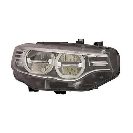 Phare double avant droit -3-17 led  réglage électrique moteur incl. pour véhicule avec système d éclairage avantadaptatif s