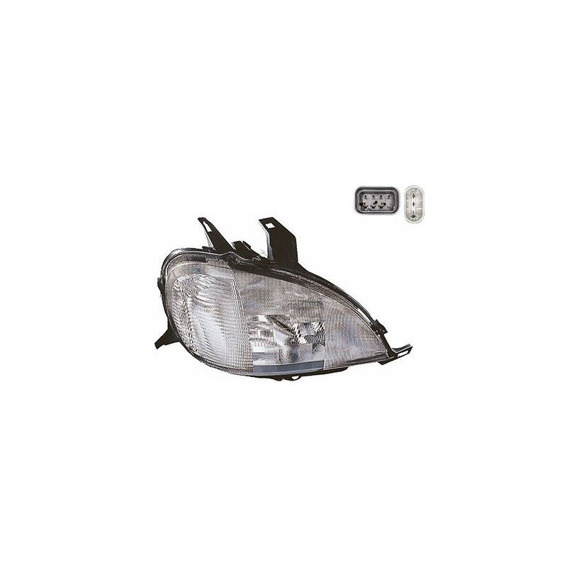 Phare double avant droit