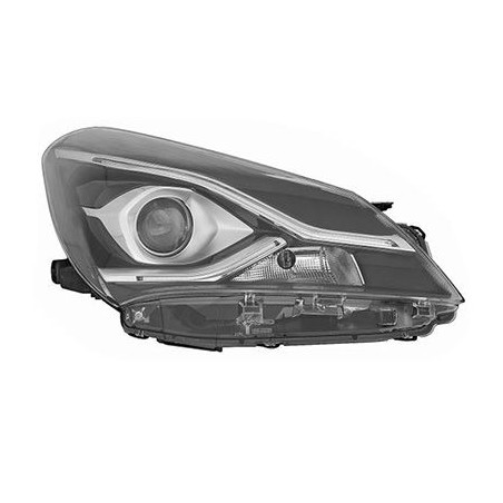 Phare double avant droit