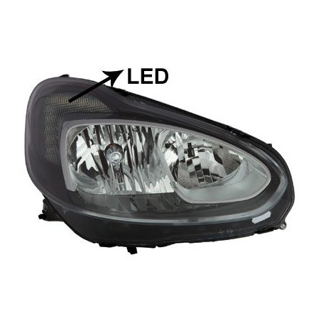 Phare double avant droit