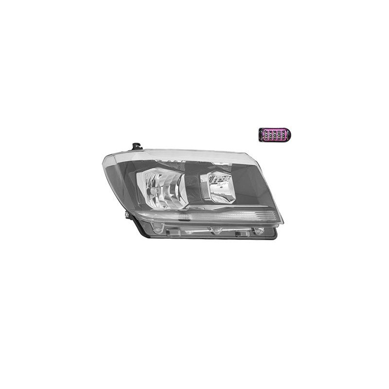 Phare double avant droit