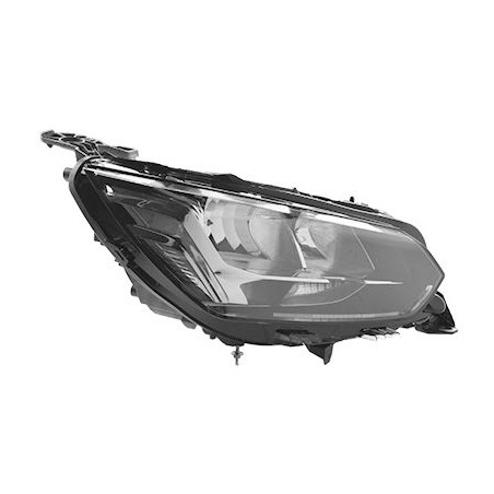 Phare double avant droit h18 h9 avec feu de jour (drl)  réglage électrique moteur incl.