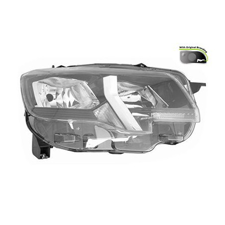 Phare double avant droit