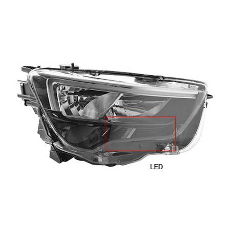 Phare double avant droit