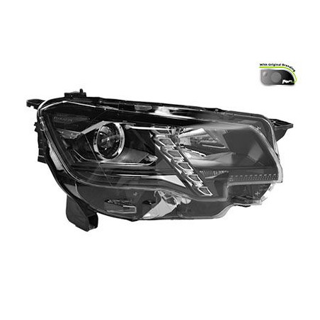 Phare double avant droit