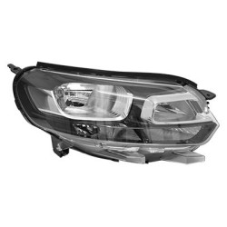 Phare double avant droit h7 h1 moteur incl.