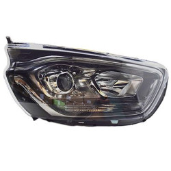 Phare double avant droit h7 h1 led  réglage électrique moteur incl. avec feu dejour (led)