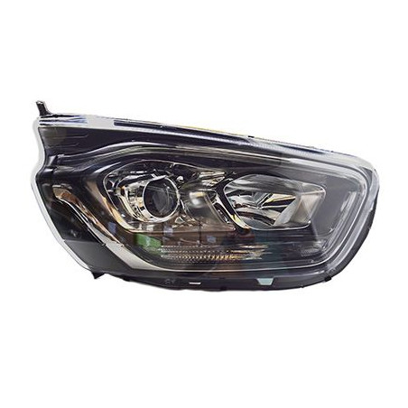 Phare double avant droit h7 h1 led  réglage électrique moteur incl. avec feu dejour (led)