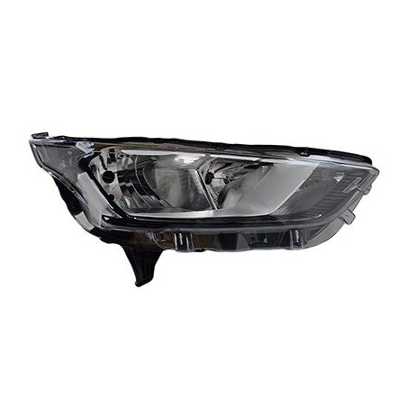 Phare double avant droit h7 h15 cadre  noir