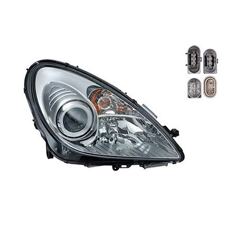 Phare double avant droit