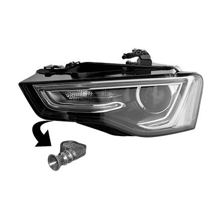 Phare double avant gauche