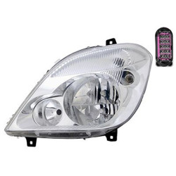 Phare double avant gauche